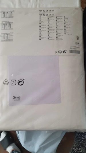 Verkaufe 4 neue, originalverpackte 2er-Sets VIVAN Vorhänge in Weiß. 