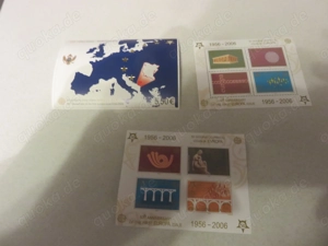 Briefmarken, Europablöcke  zu verschenken