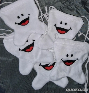 Zahnbeutel   Zahntasche   Zahnfee 5 Stück