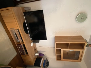 Wohnwand, TV-Board, Vitrine