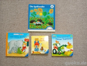 Verschiedene Kinderbücher, je 2 .
