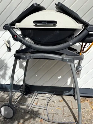 Weber Gasgrill mit Wagen