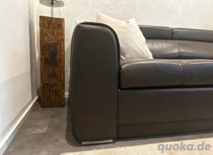 Leder sofa, Eckcouch, echtes Leder