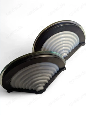 Art Deco Wandleuchten Set der 80er