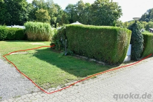 Ruhrgarten mit Wohnwagen und Vorzelt Dauercamping Campingplatz Bild 5