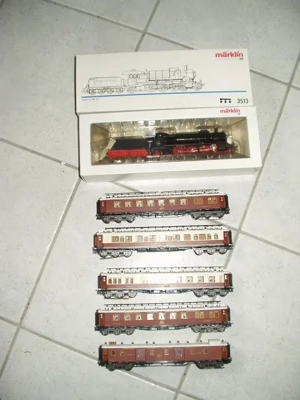 Märklin HO Sondermodell Sammler 3513 MHI u.Trix Luxuszug 1910 Bild 2