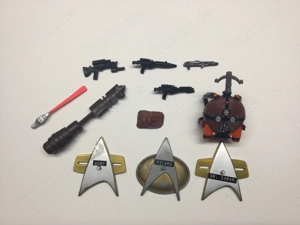 Star Wars Star Trek Vintage Action Figur Zubehör Set 