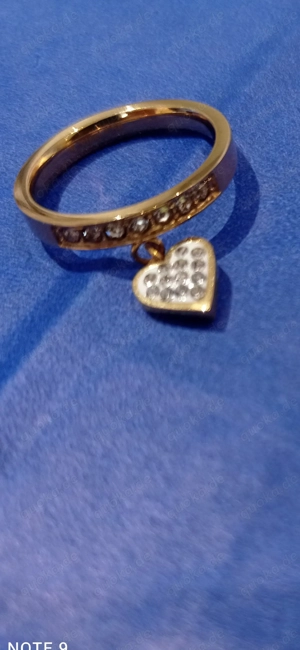 Schmuck Damen Ring mit Herz 