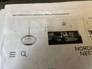 House Doctor Hängeleuchte Opal