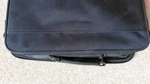 Hochwertige Laptop-Tasche mit variablem Innenraum und Tragegurt Bild 7