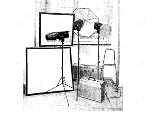  Multiblitzanlage Ministudio 802 mit 4 Blitzköpfen 