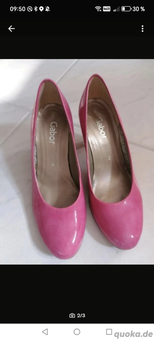 Gabor, Pumps, Stöckelschuhe, Pink, Neuwertig, High Heels