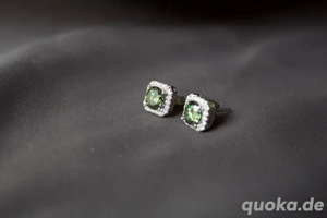 sehr schöne Ohrringe mit moissanit 