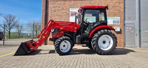 55 PS YTO Allrad Traktor Schlepper Frontlader Schaufel 3.Steuerkreis Druckluftbremsanlage Bild 5