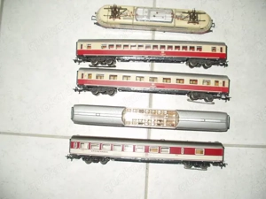 Märklin HO mfx BR 103 DB Panorama Zug ,Kellner bewegt sich langsam Bild 2