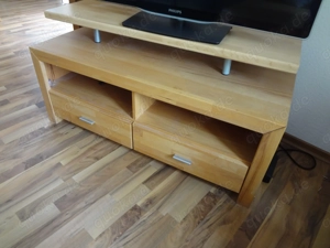 TV Bank   Board mit Ablagefläche 2 Schübe