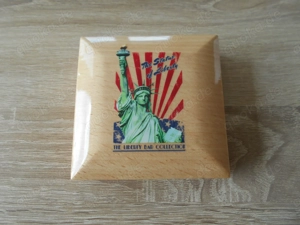 10 Dollar Silber Barren Cook Island von 2017 Statue of Liberty  2 oz Si Bild 4