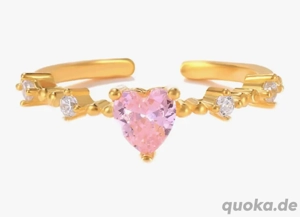 Gold, 14k, 585 Gelbgold, Saphir, 