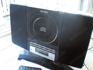 CD Player - UKW PLL Radio - Alarm   Denver Electronics   Modell MC 5220   Fernbedienung -  schwarz   Bild 2