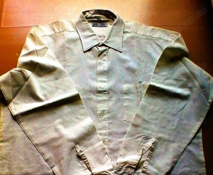 Vintage   Herren   Hemd - in einem sanften hellem gelb - C&A - Kragenweite 41   es ist langärmlig un