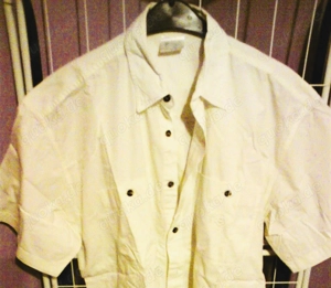 Vintage   Herrenhemd   Hemd   kurzärmlig - RH - Kragenweite 41 42   das Hemd ist Vintage und einem s