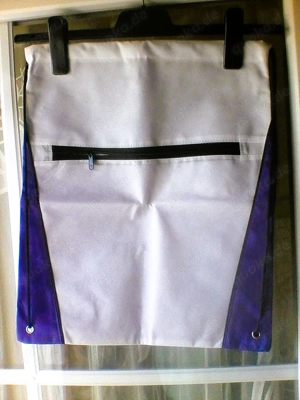 Sport Rucksack mit Kordelzug und reflektierenden Streifen   er ist Markenlos und Mehrfarbig - Der Ko