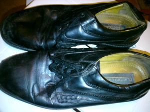 Halbschuhe - Herren   Schnürschuhe   Claudio Conti   EU Gr. 44   Schwarz   Leder   da es sich um get