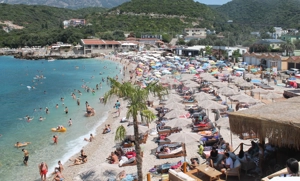 Ferienwohnung42m2 mit Meerblick & Garten Strand 250m