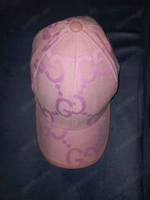 Gucci Baseball   Cap Rosa Farbe Original.