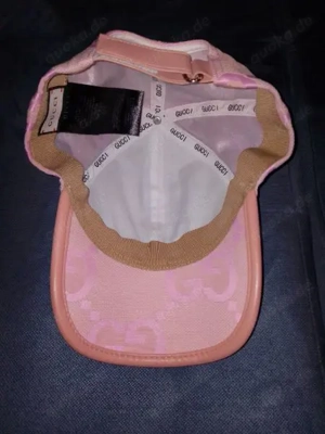 Gucci Baseball   Cap Rosa Farbe Original. Bild 2
