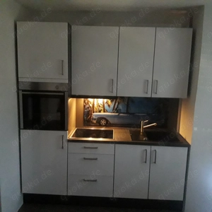 Letzte Gelegenheit ... Einbauküche ; Nobilia mit NEFF Einbaugeräten ca. 210 cm breit x 236 cm hoch