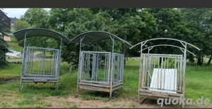 Heuraufe Ballenraufe Raufe Futterraufe 