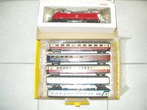 Märklin HO digital E-Lok- Zug BR 120.1  3553 OVP mit Wagen Bild 2