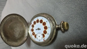 Antike silberne Taschenuhr1899