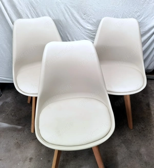 3 * Brielle Stuhl mit Kissen Skandinavisches Design