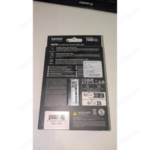 NEU Lexar NM790   8 TB NVMe SSD (M.2 2280, PCIe Gen4x4) Guter Preis! Bild 3