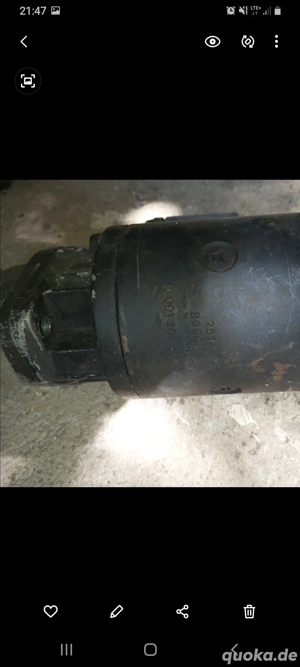 Anlasser für merzedes