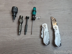 Werkzeug neu Voll Metall Schraubendreher Präzision Wera Schlitz Trapez Sicherheitsmesser Tool Kit