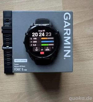 Garmin Fenix 8 Sapphire 47mm   Premium Multisport GPS Uhr (AMOLED)