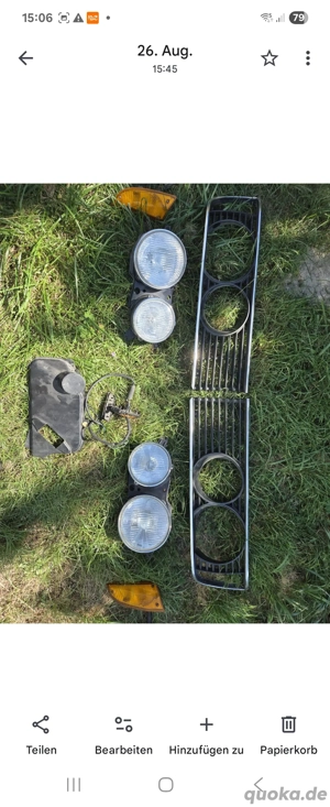 BMW 7er Scheinwerfer 