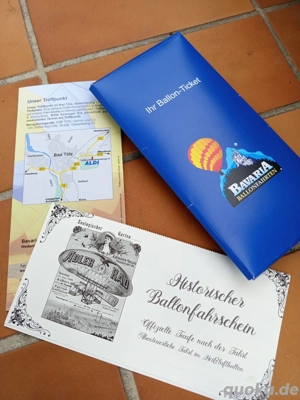 Verkaufe Ballonfahrt Ticket für eine Person 