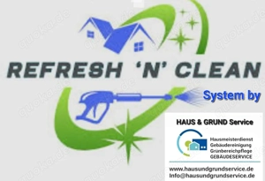 Hochwertige professionelle Spezial Reinigungen für HAUS & GRUND 