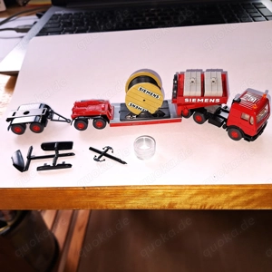 3 Verschiedene  LKW mit Auflieger in 1:87 in der OVP  siehe die Fotos