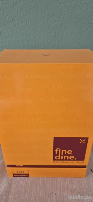 Original Fine Dine Box Rhein-Neckar