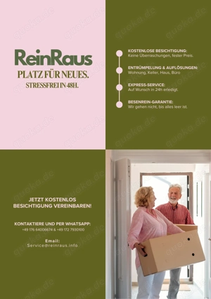 Entrümpelung mit Herz    | Senioren   Nachlass   Wohnungen   Häuser