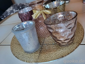 Deko Teelicht + Vase