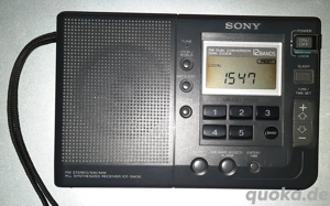 Sony Weltempfänger ICF-SW30 