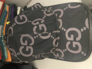 Schwarze GUCCI GG Cap
