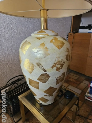 Stehlampe mit tollem Fuß   Ständer