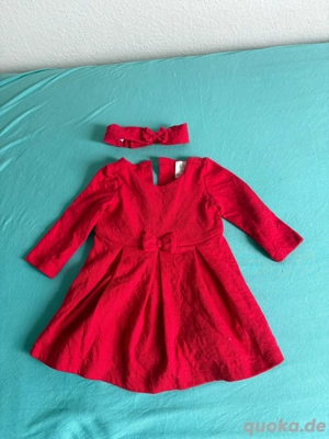 Kleid mit Stirnband in Größe 68 gebraucht guter Zustand